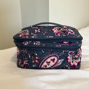 Vera Bradley Brush Up Cosmetics Case Felicity Paisley